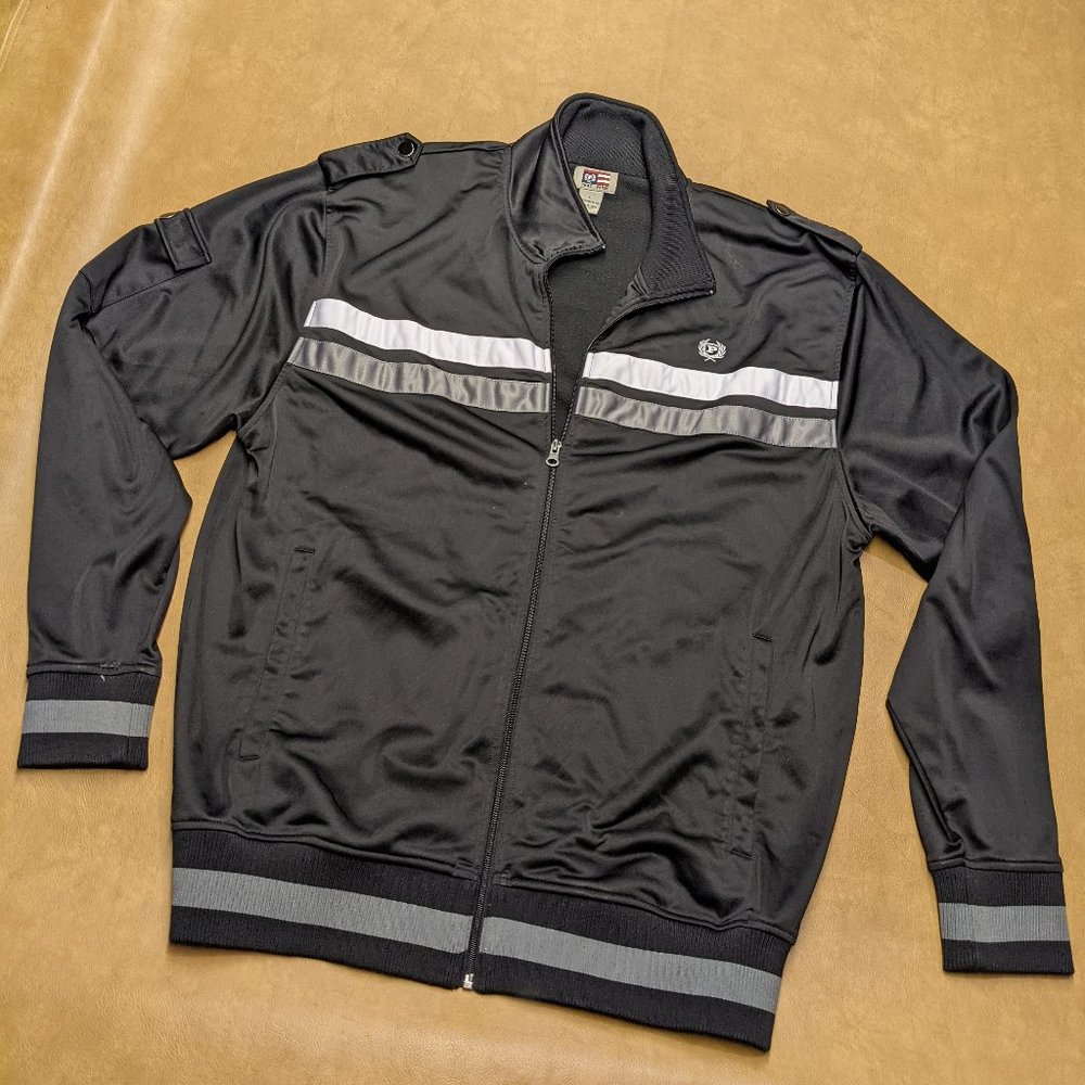 Phat Farm Zip up athletic sweat shirt